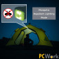 PCWork PCW12B LED hoofdlamp met accu 200lumen