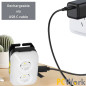 PCWork PCW12C LED hoofdlamp met accu 380lumen PCWork PCW12C LED hoofdlamp met accu 380lumen