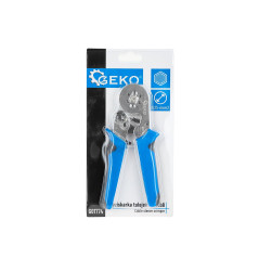 GEKO G01774 Zelfinstellende adereindhulstang 0,25mm² tot 6mm² | Soldeerbout-shop.nl