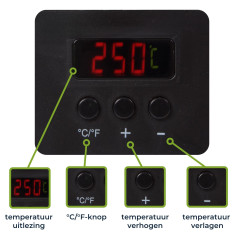 Velleman VTSS220 soldeerstation 60Watt | Soldeerbout-shop.nl