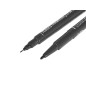 GEKO G29024 Dubbele fine point marker zwart GEKO G29024 Dubbele fine point marker zwart