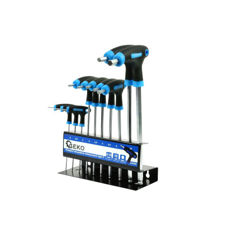 GEKO G30590 inbussleutelset 10-voudig | Soldeerbout-shop.nl