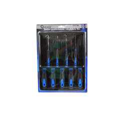 GEKO G02708 Hakenset 9-delig | Soldeerbout-shop.nl