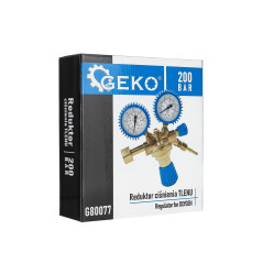 GEKO G80077 O2 gasdrukregelaar instelbaar tot 10Bar | Soldeerbout-shop.nl
