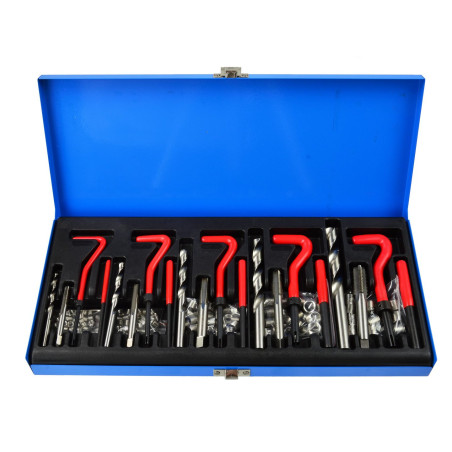GEKO G02790 M5 - M12 Schroefdraad reparatieset 131-delig