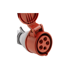 McPower CEE contrastekker 16A 5-polig female | Soldeerbout-shop.nl