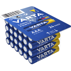 Varta Longlife Power AAA Alkaline batterijen (24stuks) | Soldeerbout-shop.nl