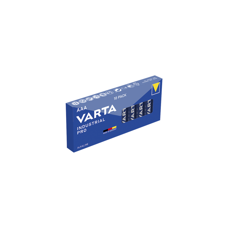 Varta Industrial Pro AAA Alkaline batterijen (10stuks)