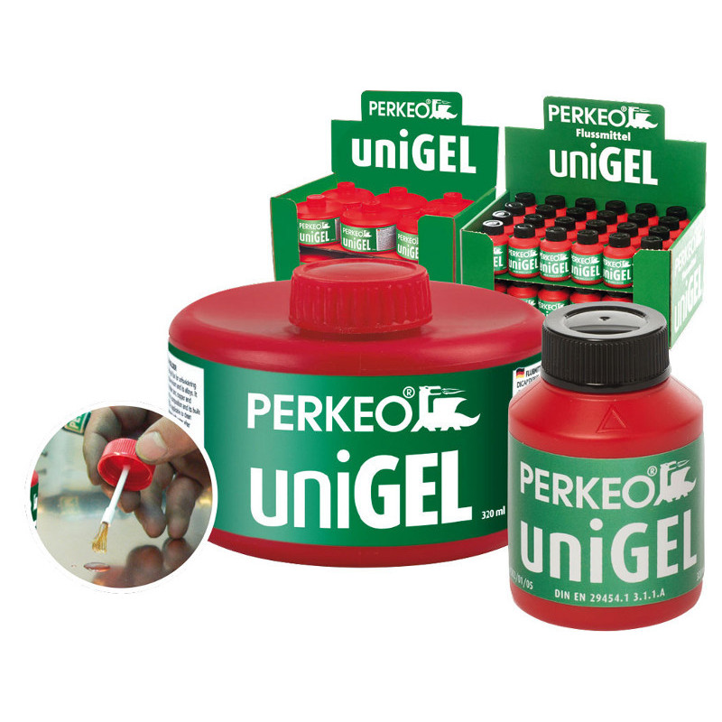 Perkeo UNIGEL Vloeimiddel soldeervloeistof koper en zink 320ml