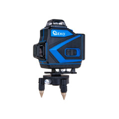 GEKO G03307 4-lijns Kruislijn laserwaterpas met accessoires | Soldeerbout-shop.nl