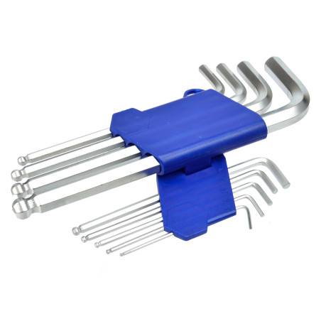 GEKO G01704 Inbus-sleutelset 9-delig | Soldeerbout-shop.nl