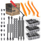 GEKO G02935 Clips en pluggen assortiment 655-delig GEKO G02935 Clips en pluggen assortiment 655-delig