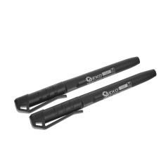 GEKO G29023 Fine point permanent marker zwart (2 stuks)