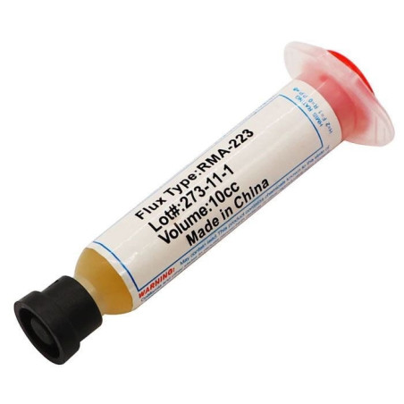 Amtech RMA-223 fluxgel in doseerspuit 10ml | Soldeerbout-shop.nl