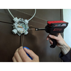 Soldinger PC-100 Accusoldeerbout 100Watt voor Bosch Accu | Soldeerbout-shop.nl