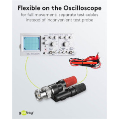 Goobay 11401 BNC naar 2x banaanplug |  Soldeerbout-shop.nl