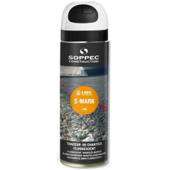 SOPPEC S-Mark markeerverf spuitbus 500ml wit | Soldeerbout-shop.nl