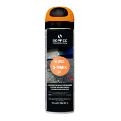 SOPPEC S-Mark markeerverf spuitbus 500ml oranje | Soldeerbout-shop.nl