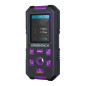 Ermenrich SM90 3-in-1 Wanddetector, waterpas en laserafstandsmeter 40m (paars) | Soldeerbout-shop.nl