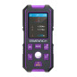 Ermenrich SM90 3-in-1 Wanddetector, waterpas en laserafstandsmeter 40m (paars)