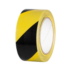 Strend Pro 2173091 Waarschuwingstape 50mm x 33m zwart/geel | Soldeerbout-shop.nl