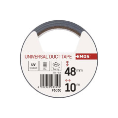 Emos F6030 Duct tape 48mm x 10m grijs | Soldeerbout-shop.nl