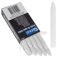 GEKO G29029 Waskrijt bandenkrijt wit (10 stuks) | Soldeerbout-shop.nl