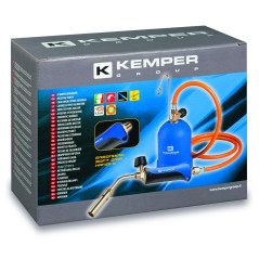 Kemper 1217C gasbrander met slang | Soldeerbout-shop.nl