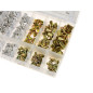 GEKO G02910 Blindklinkmoerenset M3 t/m M10 staal en aluminium (300 stuks) GEKO G02910 Blindklinkmoerenset M3 t/m M10 staal en aluminium (300 stuks)