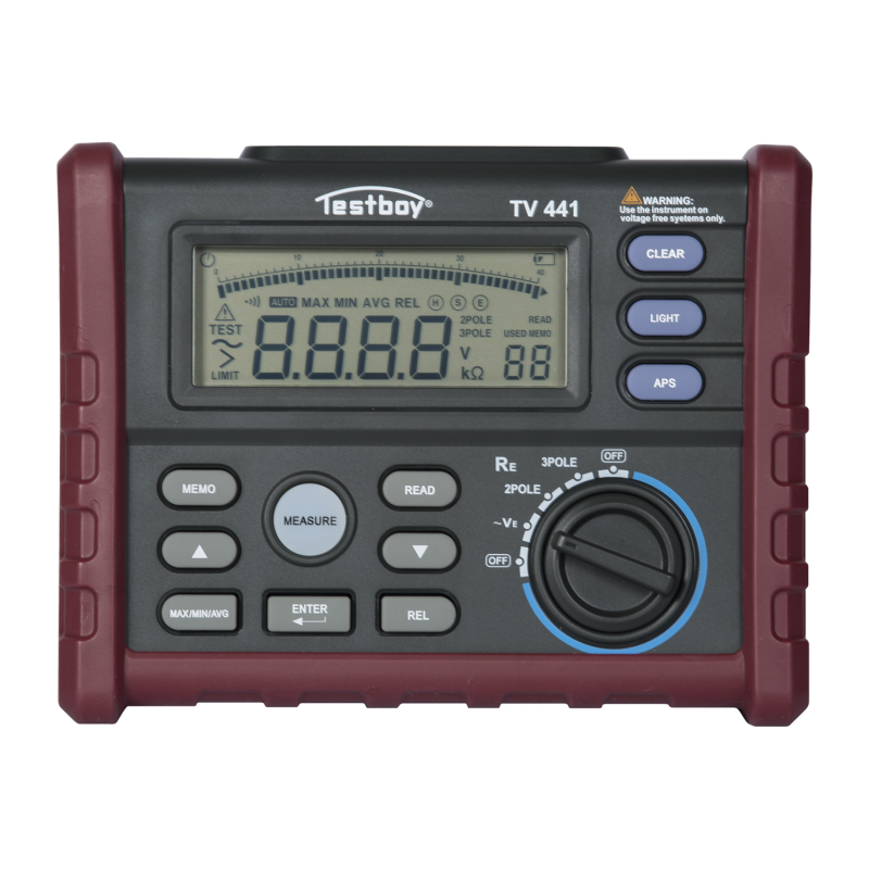 Testboy TV441 Aardweerstandtester Testboy TV441 Aardweerstandtester