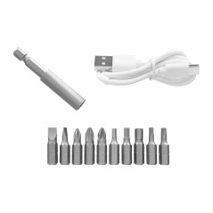 Ermenrich PD15 Elektrische schroevendraaier (12-delig) | Soldeerbout-shop.nl