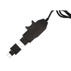 Ermenrich CT30 12V Auto stroomlek tester (paars)  | Soldeerbout-shop.nl