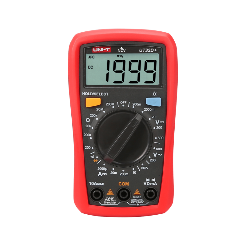 UNI-T UT33D+ Digitale multimeter UNI-T UT33D+ Digitale multimeter
