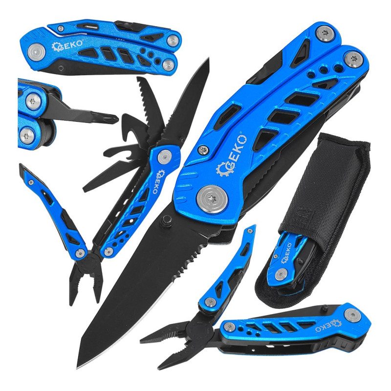 GEKO G01905 GRIP Multi-tool 10-in-1 survivalmes GEKO G01905 GRIP Multi-tool 10-in-1 survivalmes