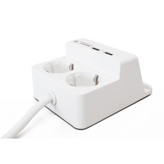 PeakTech 3125 Dubbele bureau USB-lader 2,5A