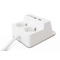 PeakTech 3125 Dubbele bureau USB-lader 2,5A