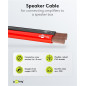 Goobay 15096 2x1.50mm rood/zwart luidsprekerkabel 10m