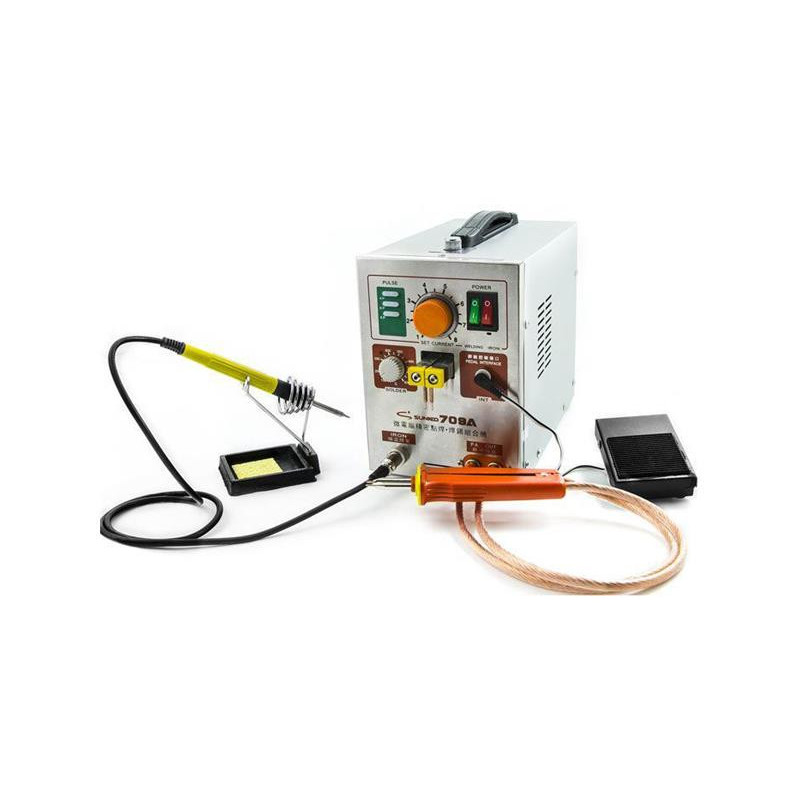 Sunkko 709A Batterij puntlasapparaat met soldeerbout