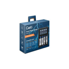 GETI GCA002 GDC4U Universele smart accu-lader |  Soldeerbout-shop.nl