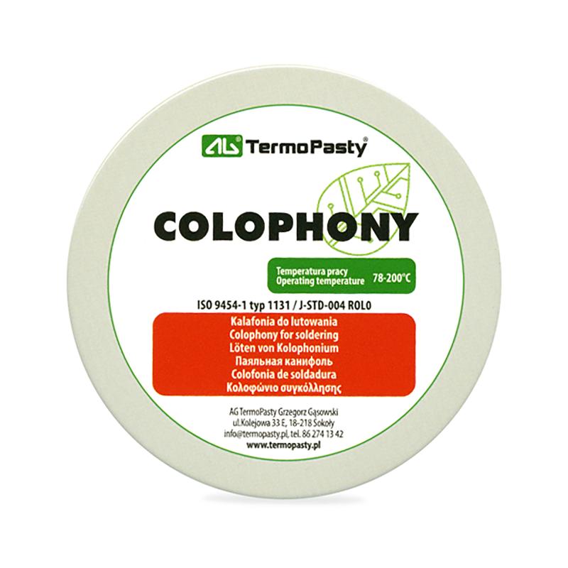 AG TermoPasty AGT-033 Colophony Soldeerhars 20gram AG TermoPasty AGT-033 Colophony Soldeerhars 20gram