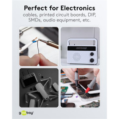 Goobay 77422 soldeertin 0,8mm 50gram loodvrij met zilver | Soldeerbout-shop.nl