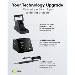 Goobay 78624 70Watt soldeerstation |  Soldeerbout-shop.nl