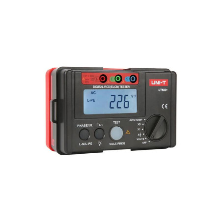 UNI-T UT582+ FI/RCD Aardlekschakelaartester | Soldeerbout-shop.nl