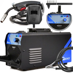 GEKO G80098 Gasloos MIG en MAG lassapparaat 200A | Soldeerbout-shop.nl
