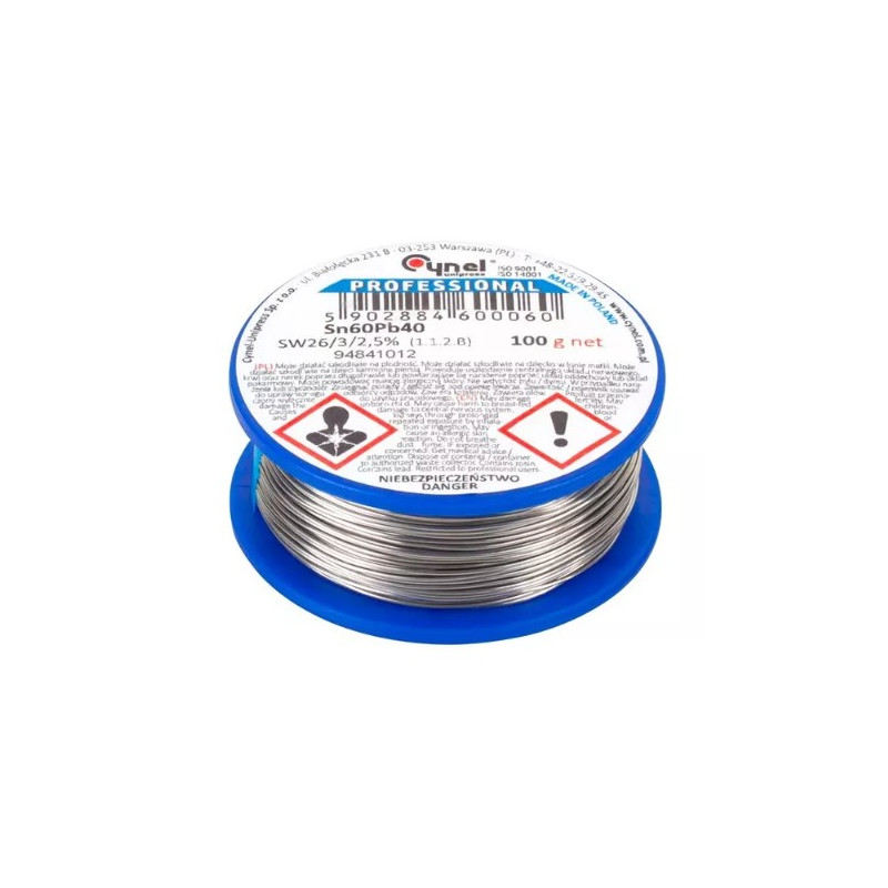 Cynel Soldeertin 2mm 100gram