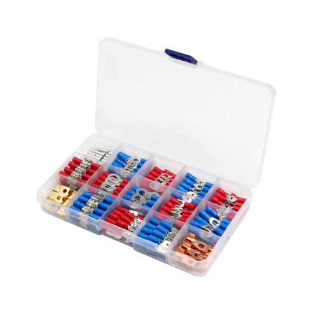 Eurokomp E5929 AMP-kabelschoenen assortiment 300-delig | Soldeerbout-shop.nl