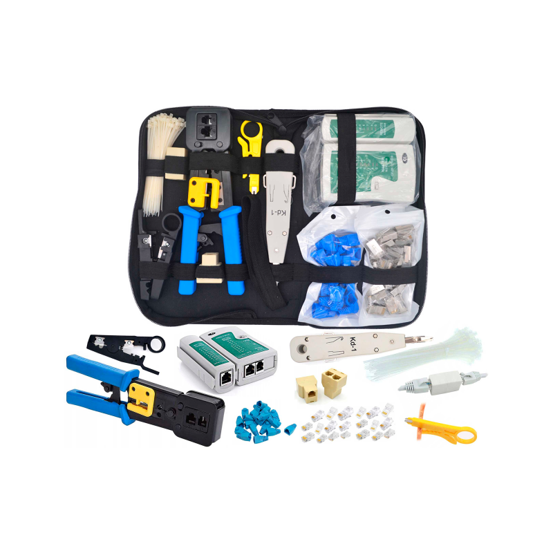 Eurokomp E5948 RJ45-connector montage- en testset