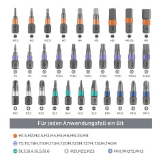 PCWork PCW08L Mini Ratelset 42-delig | Soldeerbout-shop.nl