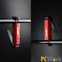 PCWork PCW12K LED-werklamp met accu 600lumen