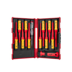 Tvardy T00915 schroevendraaierset 13-delig | Soldeerbout-shop.nl